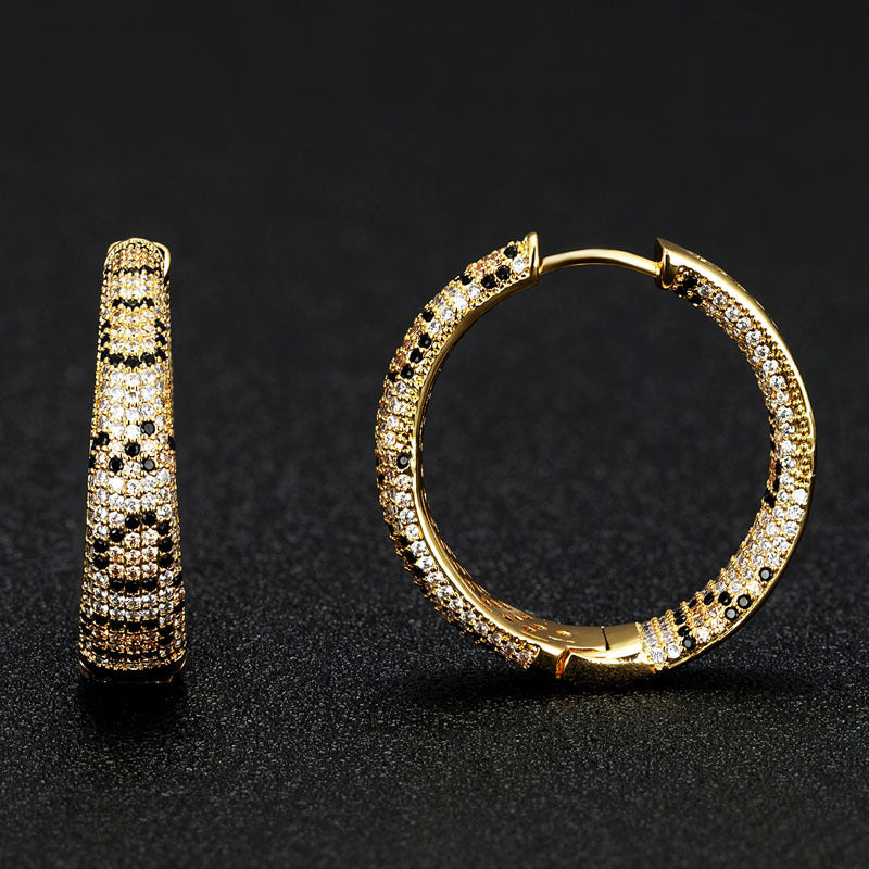 Halloween Large Retro Electroplating Earrings