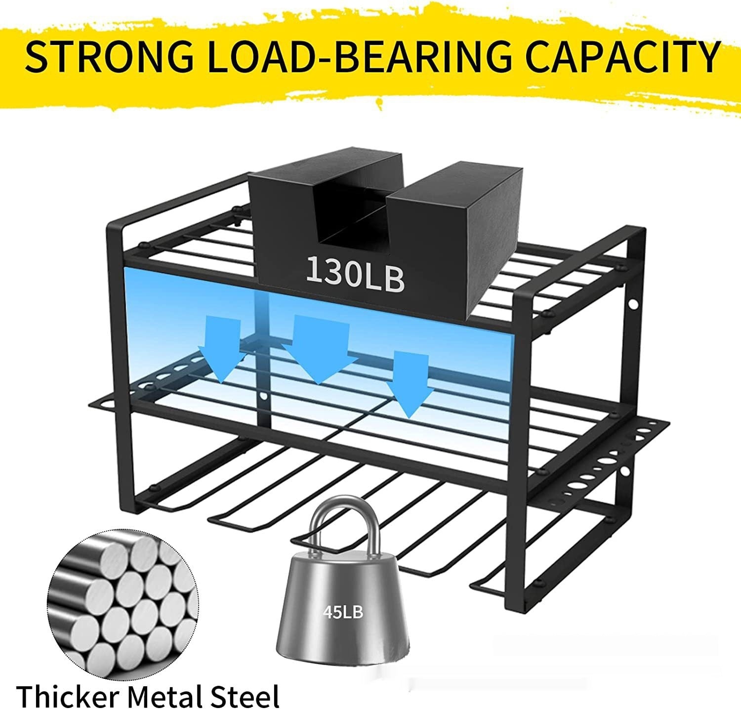 Garage Tool Storage Rack Storage Rack Screwdriver Power Tools Storage Rack
